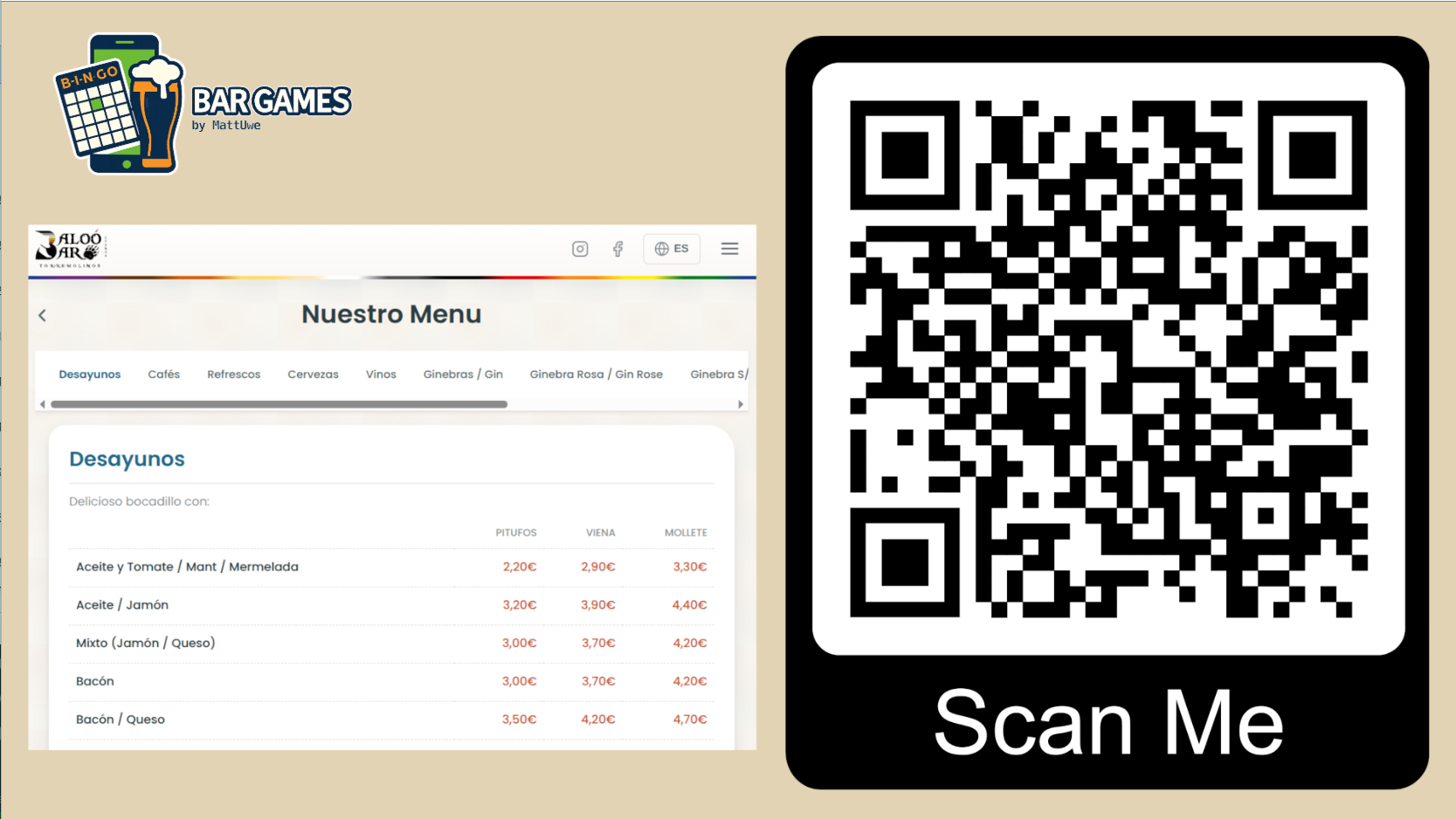 TV slideshow between games